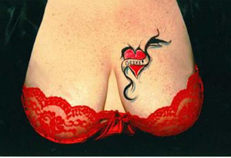 Scary Vagina Tattoos